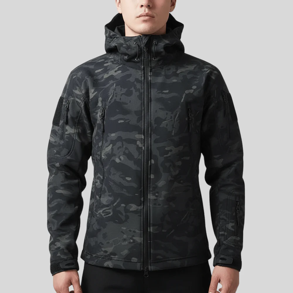 Veste softshell homme coupe-vent doublée polaire respirante | Montelac – Image 8