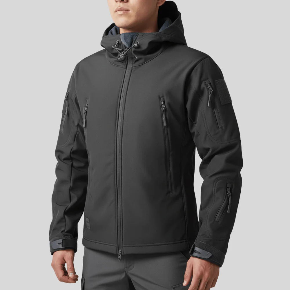 Veste softshell homme coupe-vent doublée polaire respirante | Montelac – Image 5