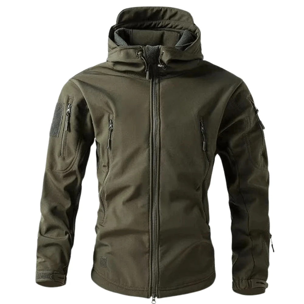 Veste softshell imperméable avec capuche réglable | Montelac – Image 3