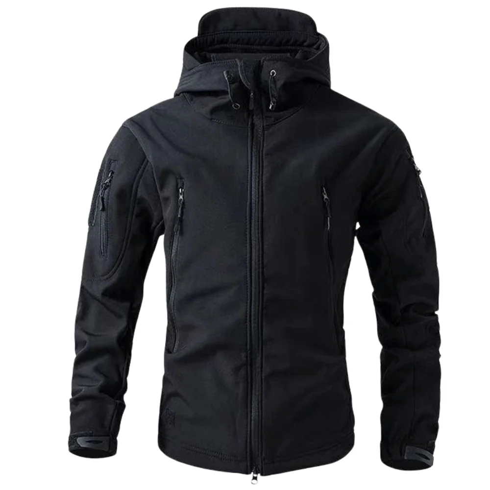 Veste softshell imperméable avec capuche réglable | Montelac – Image 4