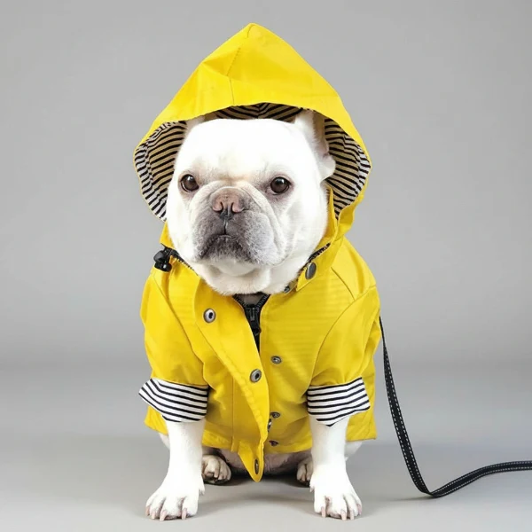 Vêtement de pluie imperméable pour chien
