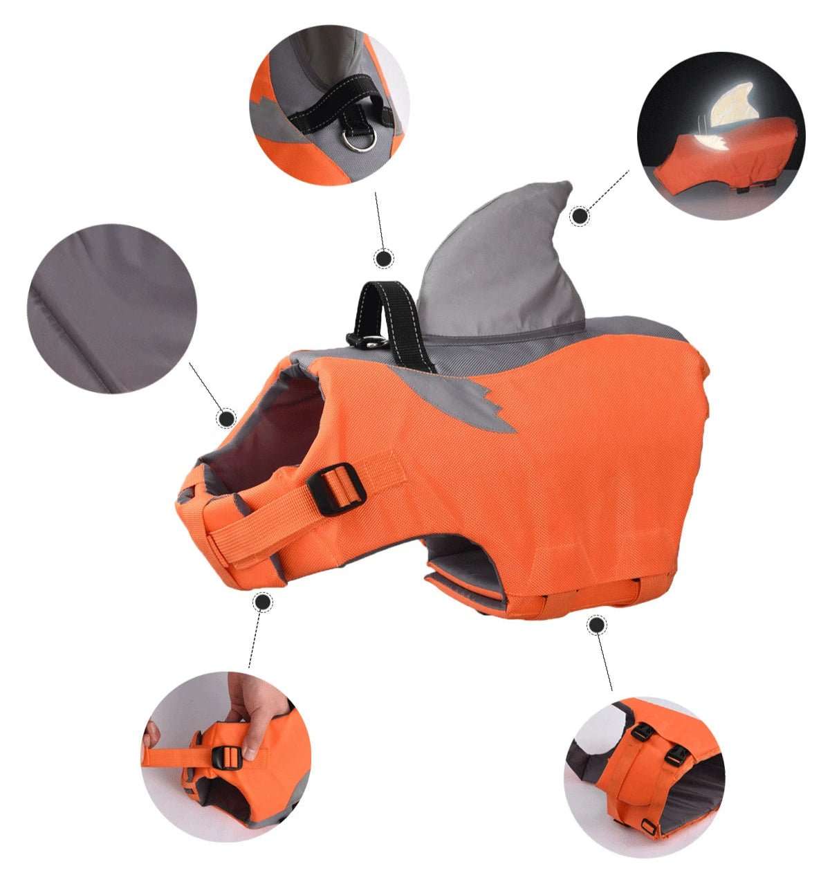 Vêtement Sécurité Chien Design Flottable – Image 9