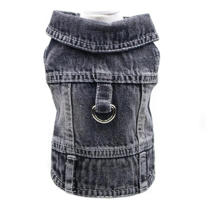 Veste En Jean Pour Chien Confort Durable – Image 2